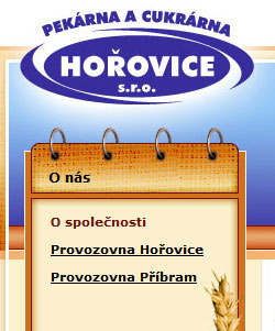 www.pekarnahorovice.cz
